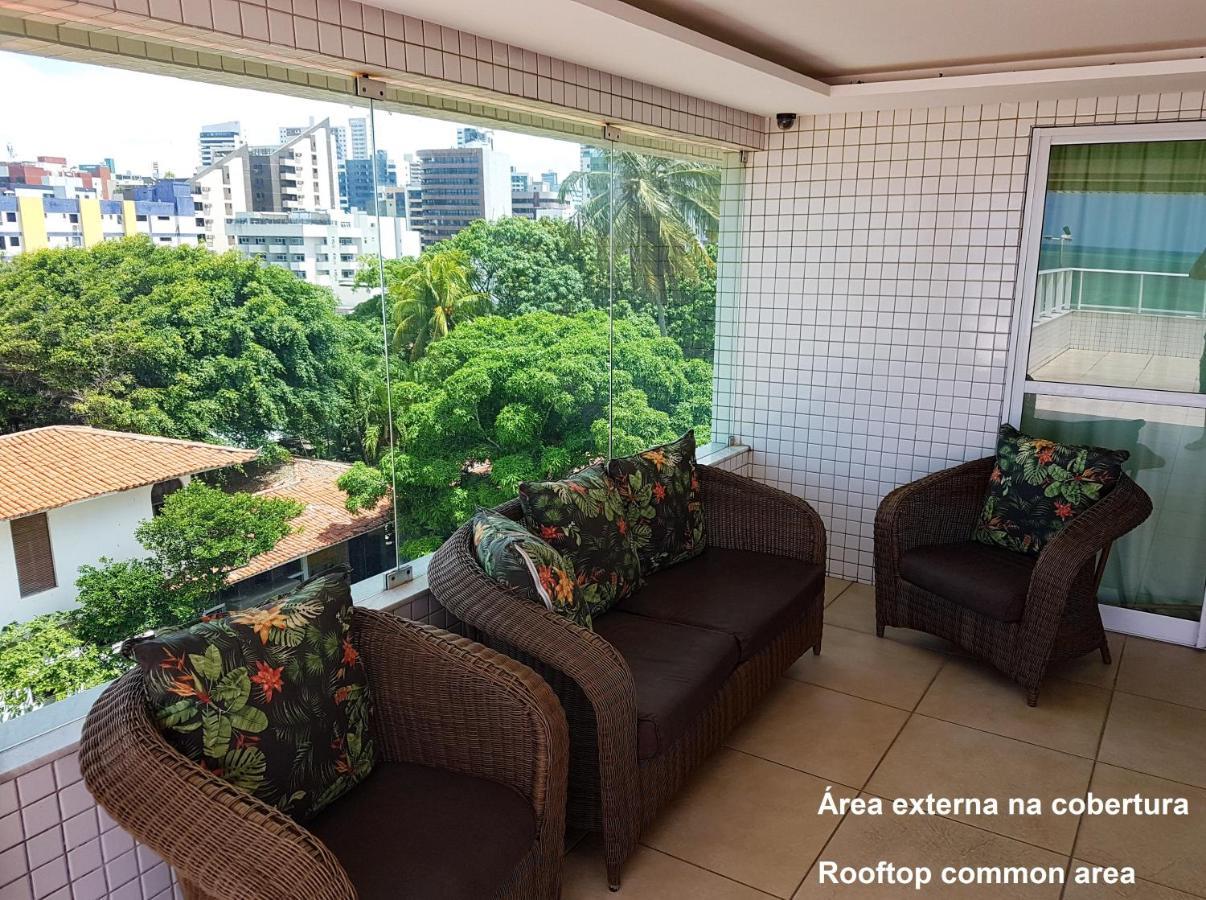 Apartamento De 2 Quartos Com Pe Na Areia Em Manaira João Pessoa Kültér fotó